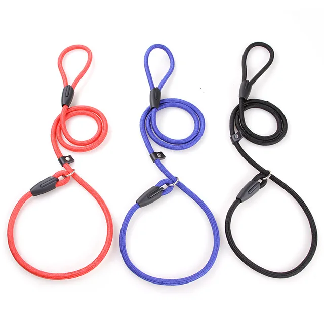 Pet Dog Nylon P-Leashes Strong For Small Large Cat Chihuahua Outdoor Running Walking Training Collar Leads P-Line Products | Дом и сад