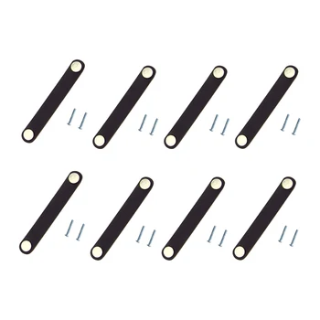 

8x Cabinet Leather Handle Heavy Duty Strap Handle Pull for Kitchen Furniture Door Knob