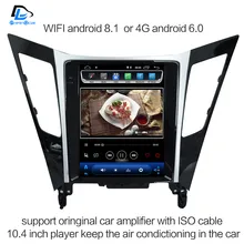 2G di RAM Verticale dello schermo di android 8.1 gps per auto multimedia video radio player in dash per Sonata 8 2013- 2015 auto di navigazione utilizzabile