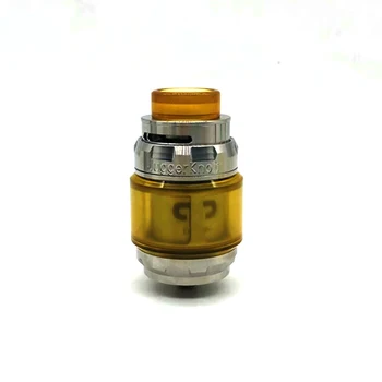 

CYAN Jugger Knot Style Atomizer 510 Thread Replaceable Top Airflow To Coil Design Postless Deck RTA Atomizer for Top Fill Tank