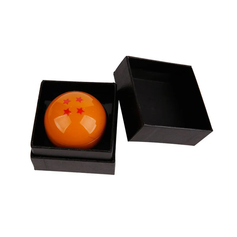 New 4 stars dragon ball Gift boxes Zinc alloy Tobacco Grinder 3 Layers