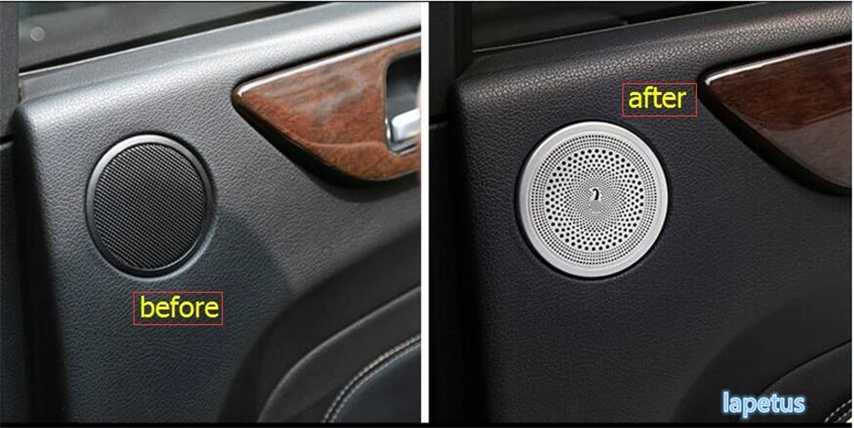 2 шт. стереоколонка для Mercedes Benz GLE W166 Coupe C292 2015 2016 2017|audio speaker covers|decorative coverdecorative decorative
