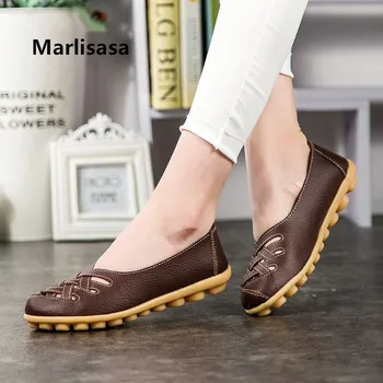 

Women Fashion Sweet Comfortable Leather Slip on Flat Shoes Lady Casual Comfortable Shoes Cool Shoes Zapatos De Mujer G2106