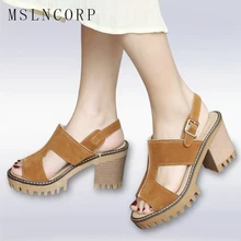 plus size 34-43 Women High Heels Summer Fashion Buckle Female Sandals open toe comfortable Platform Shoes Woman wedges Casual цена plus size 34-43 Women High Heels Summer Fashion Buckle Female Sandals open toe comfortable Platform Shoes Woman wedges Casual цены онлайн