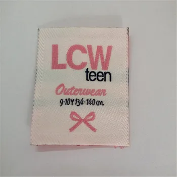 

Custom Square Woven label /Garment Labels