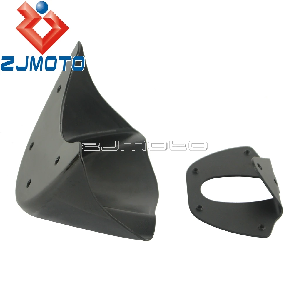 Передний спойлер для подбородка Harley Dyna 2006 2017 Low Rider Street Bob Fat FXD обтекатель