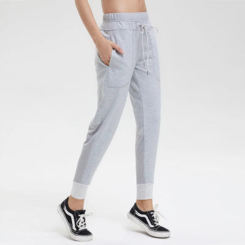 

New Spring and Summer Women's Sports Casual Pants Elastic High Waist Comfortable Sports Trousers