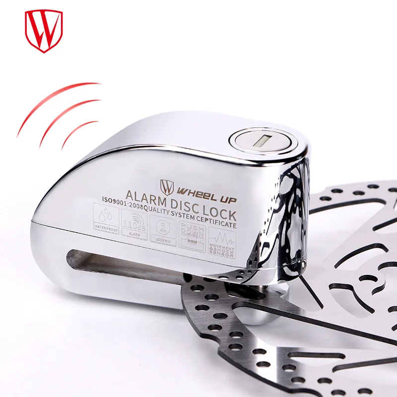 

Cycling Bicycle Alarm Disc Lock Anti-theft Zinc Alley Electric 110 dB Alarm Bicycle Lock Accessories Cycling Riding Alarm Lock