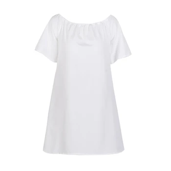 

2018 New Sexy Slash Neck Women Shirts Casual Long Half Sleeve Pleated Blouses Cold Off Shoulder Tops Tunic Blusas 2XL