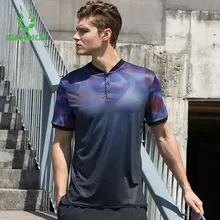 Gym Training Shirts Dry Fit Men T Shirt Compression Style Short Sleeve Fitness Maillot Running Homme