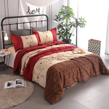 

Summer Quilt With Two Pillowcase Air Conditioning Thin Quilt