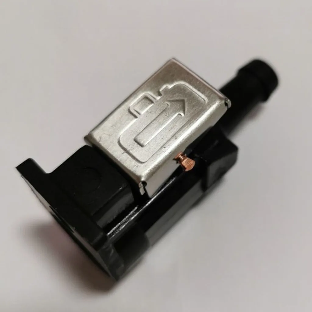 2 PCS Outboard Engine Fuel Line Connector Fits for 8mm Hose Barb For Yamaha Outboard 6E5-24305-06
