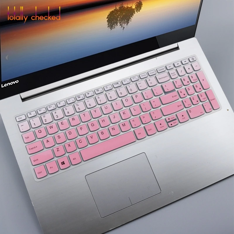 15 дюймов чехол для клавиатуры ноутбука для lenovo Ideapad 330 s 330S-15IKB 15IKB 320C 330C V330-15IKB V130 V730 V730-15 Flex5 15,6 - Цвет: fadepink