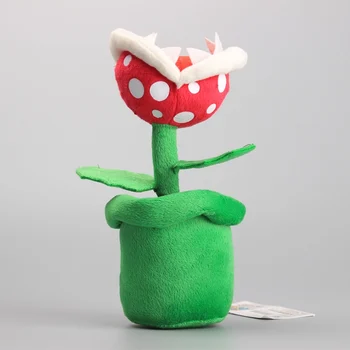 

2017 Super Mario Bros Flower Piranha Plant Soft Plush Toy Stuffed Dolls8" 20 CM Kids Gift FREE SHIPPING