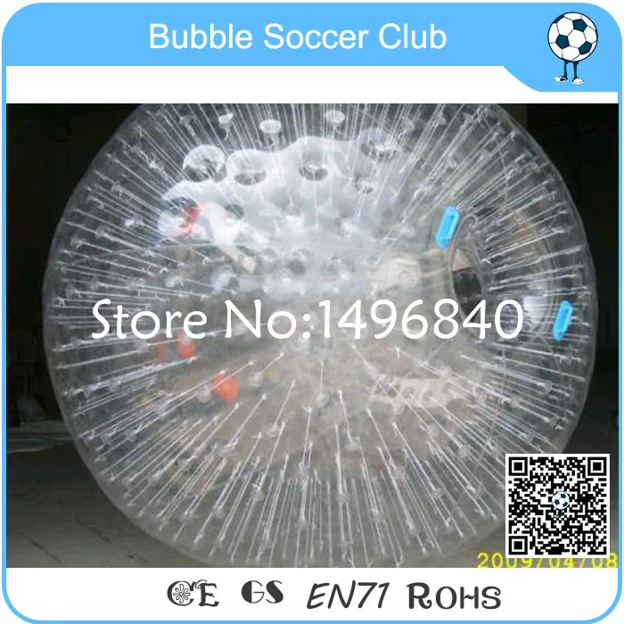

Free Shipping 2.5m Inflatable Land Walking Ball,Inflatable Human Bumper Ball Body Zorb Ball Free one Pump