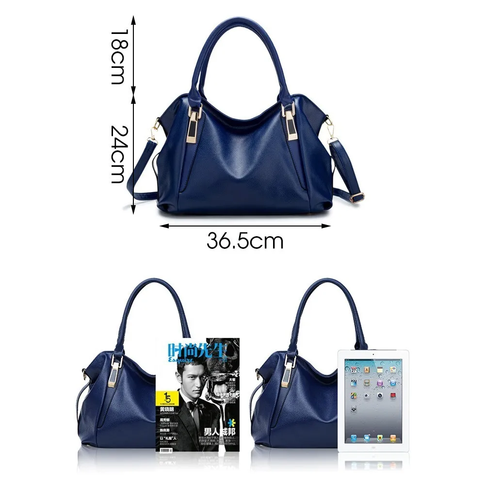  TTOU Designer Women Handbag Female PU Leather Bags Handbags Ladies Portable Shoulder Bag Office Lad - 32945428218