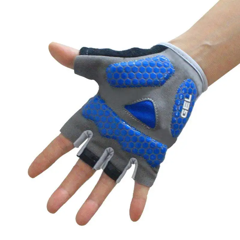 Cycling Half Finger Gloves Anti Slip GEL MTB Road Mountain Bike Gloves Unisex Summer Bicycle Gym Fitness Non-slip Sports Gloves