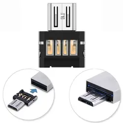 E5 2017 1 usb sd адаптер Mini USB 2,0 Micro USB адаптер конвертера OTG для мобильного телефона