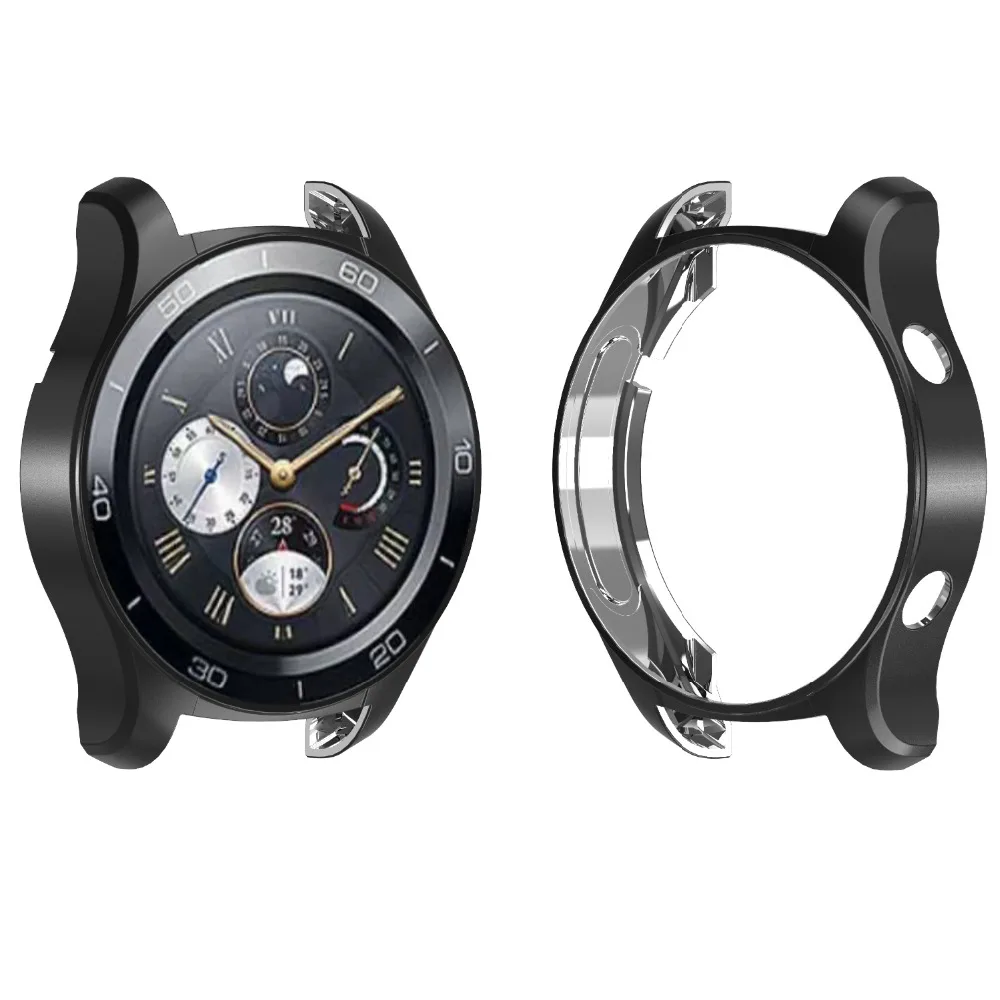 

Compatible With Huawei Watch 2Pro Plated TPU Case Cover Protective Watch Bumper Case