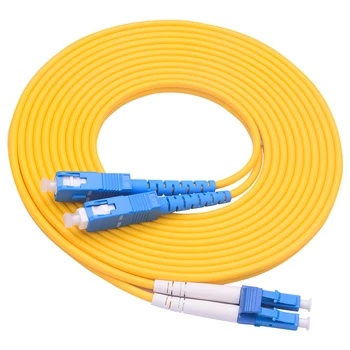 

Cable Duplex Singlemode LC-SC LC To SC Fiber Optic Optical Patch Cord