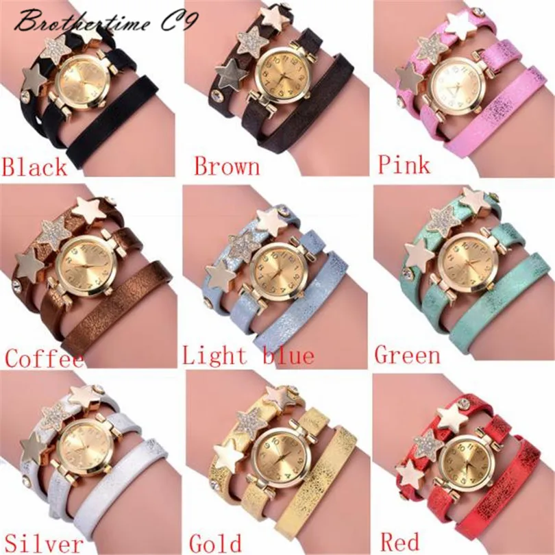 

Relogio Feminino Women Stars Bracelet Quartz Analog Watch Relojes Mujer Montre Clock