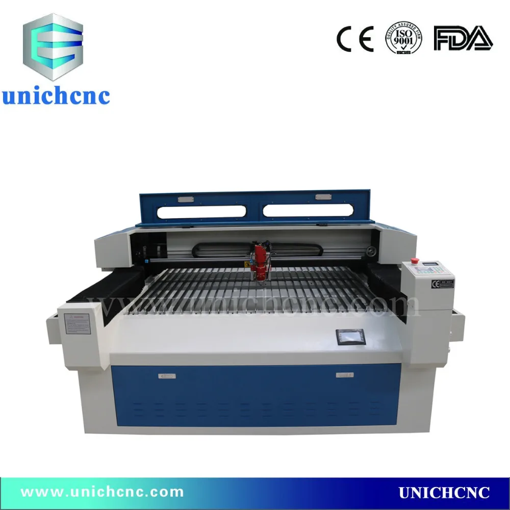 Лазерная машина UNICHCNC 1325 cnc для резки металла нержавеющей стали углеродистой МДФ