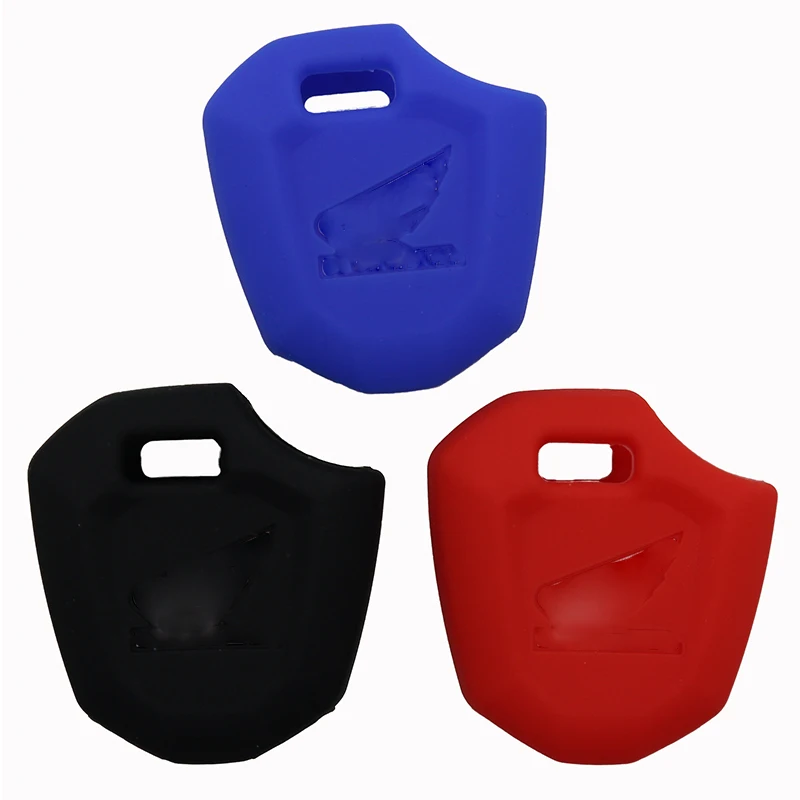 

silicone Key case for Honda motorcycle 16 18 PCX150 modified key remote control Smart cover motorcycle accessories