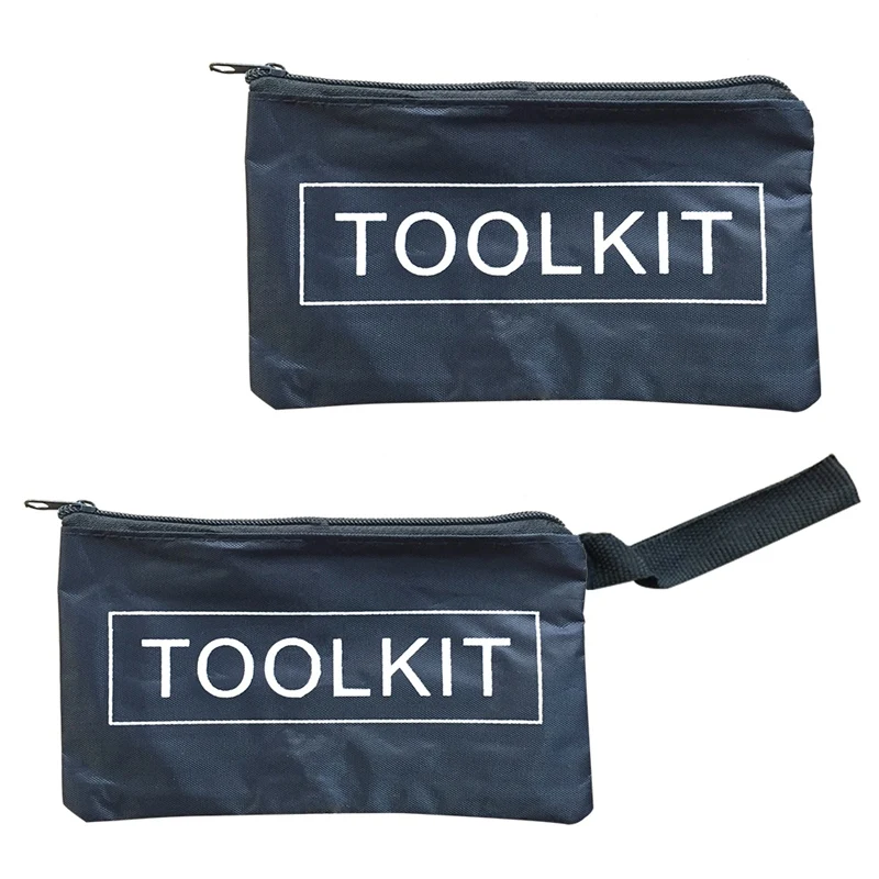 

1PC Simple Style Canvas Tools Set Bag Zipper Storage Instrument Case Pouch Waterproof Chainsaws Lawn Mowers Tool Case Portable