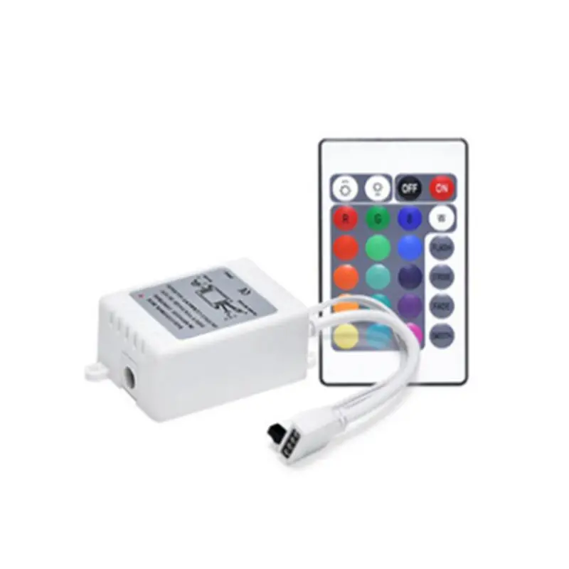 

12V 24 Key IR Remote Controller For 3528 5050 RGB LED Strip Light