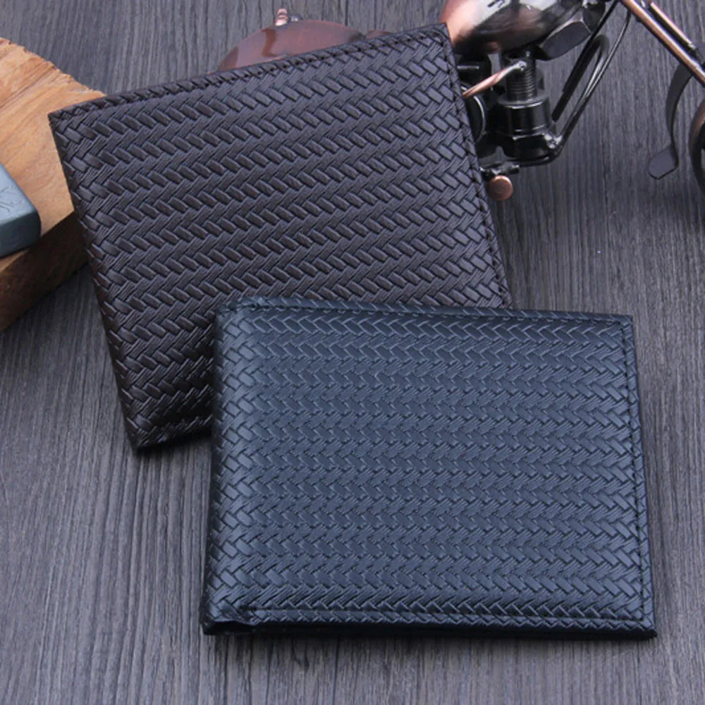

Naivety Men Bifold Business PU Leather Wallet ID Credit Card Cash Holder Purse Pockets Short Wallets Multi-functional 10Jun 25