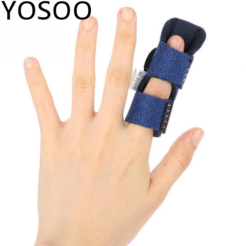 

Adjustable Arthritis Finger Splints Support 2 Colors Pain Relief Finger Splint Brace Corrector for Straightening Curved Bandage