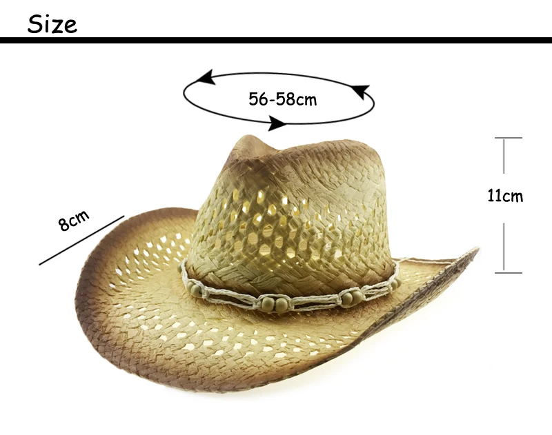 Gentleman Western Sombrero Hombre Cowgirl Caps