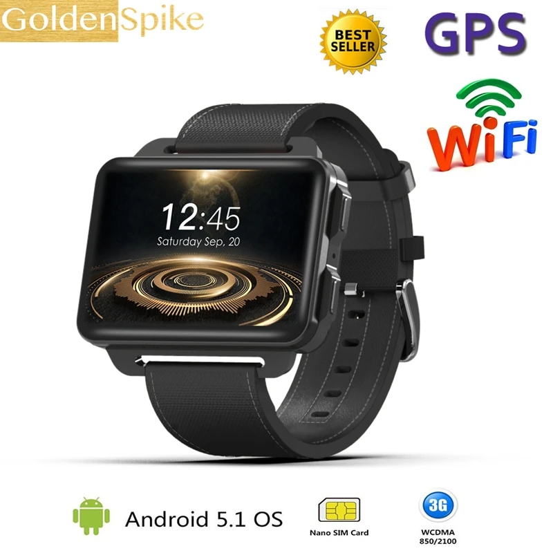 2018 Новый Dm99 pk lem4 pro Bluetooth SmartWatch Wifi Gps 3g Смарт Браслет Поддержка sim-карты HD Экран