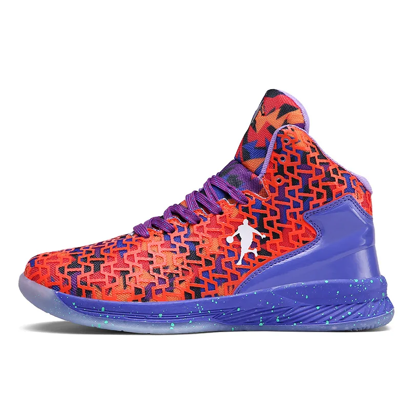 

2019 New Air High-top Jordan Basketball Shoes for Men Outdoor Breathable Light Basketball Sneakers Male Anti-skid Jordan Shoes