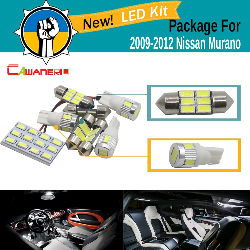 Cawanerl 13 x font b Car b font 5630 SMD font b Interior b font LED