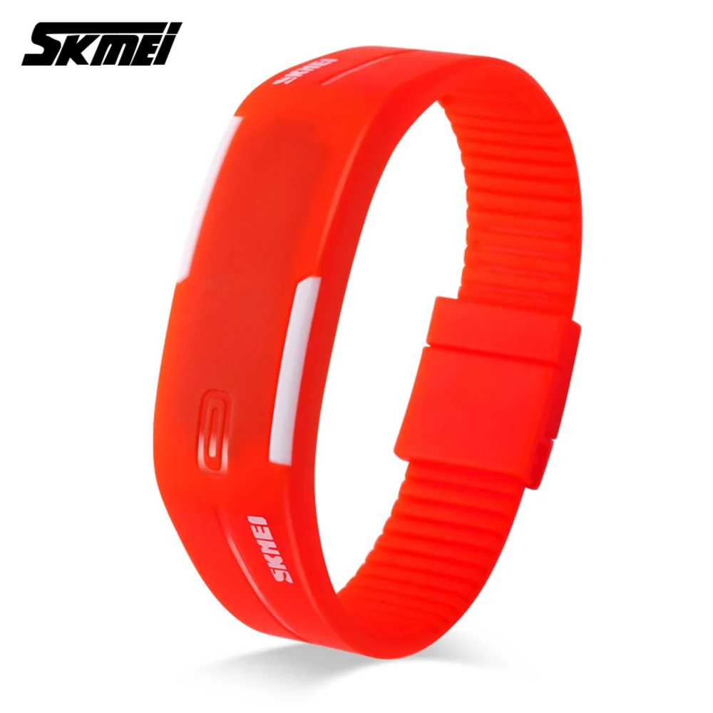 SKMEI Female Sports Watches Women Running Digital Watch Silicone Band Time Date Girls Ladies Wristwatches Relogio Feminino 1099 - Цвет: Red