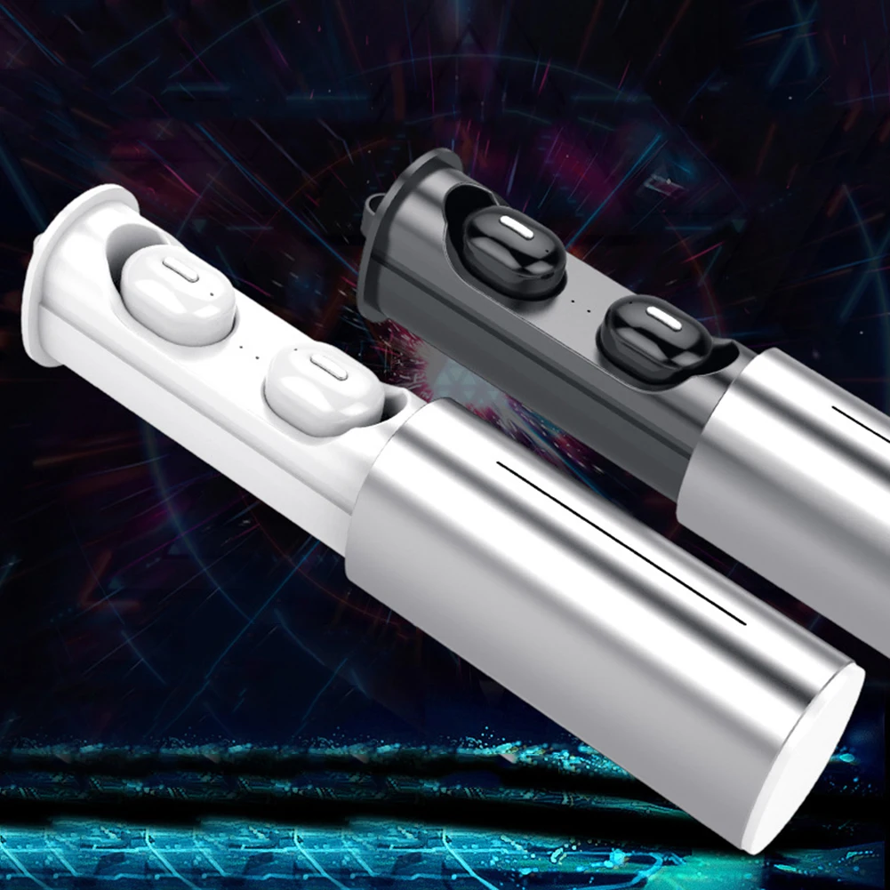 TWS V5 0 Bluetooth mini Earphone 3D True Wireless Stereo Earbuds with Mic Portable HiFi Deep Bass Sound Cordless Gaming Headset
