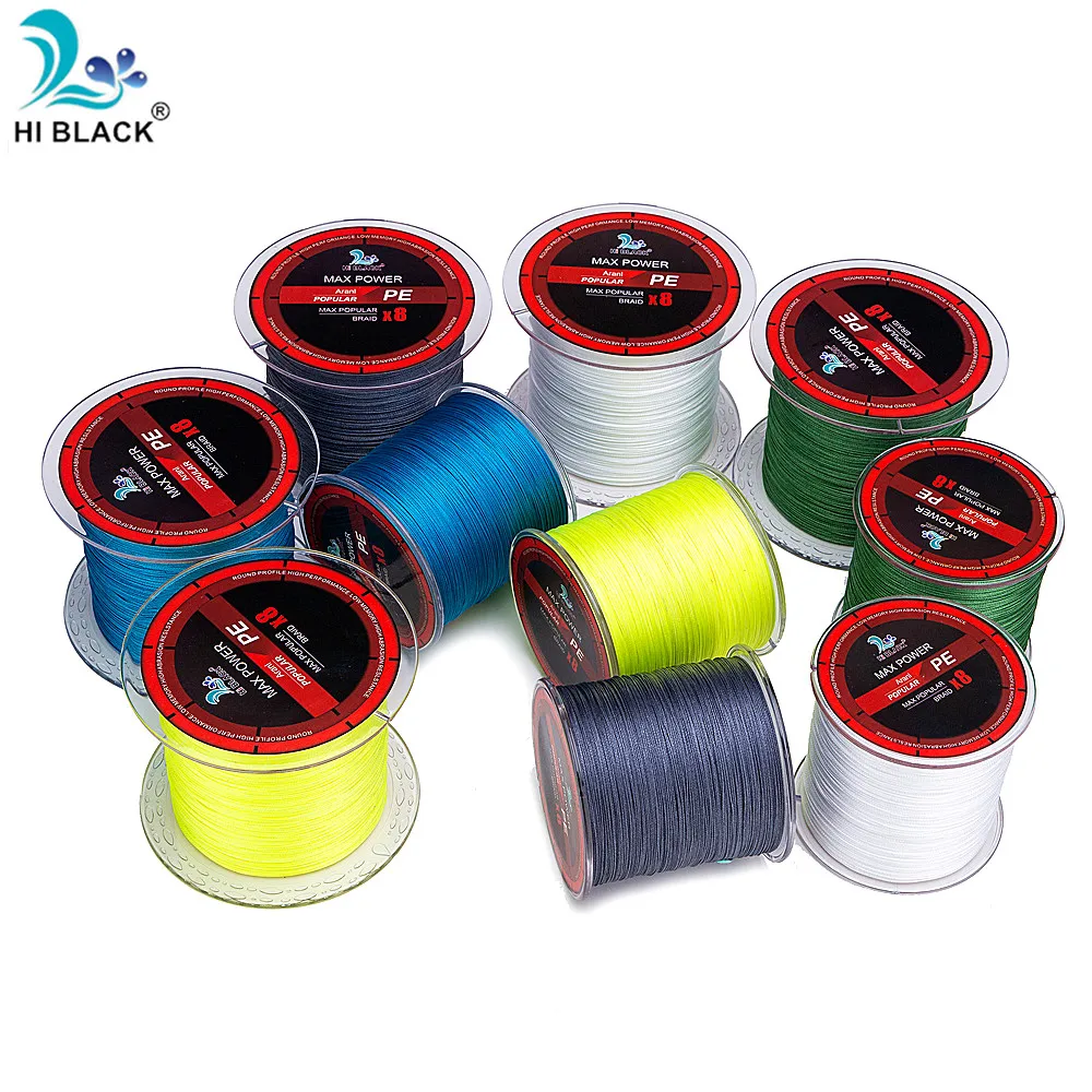 

300M 500M 1000M 8 Strands 16LB-120LB Braided Fishing Line PE Multifilament Fishing Line for Carp Fishing Wire for All Fishing