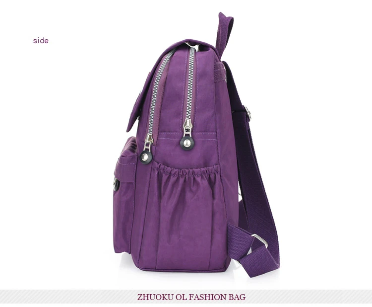 Школьный рюкзак для девочек-подростков Mochila Feminina, женские рюкзаки, нейлоновый водонепроницаемый повседневный рюкзак для ноутбука, женский рюкзак