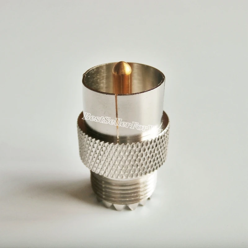 1 шт. UHF Female SO239 PL 259 Штекерный соединитель Быстрый PUSH ON Slide on адаптер|uhf male connector|uhf