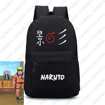 

New Uchiha Sasuke Cosplay Backpacks Naruto backpack for teenagers men women School Nylon travel Bags Shoulder Bag