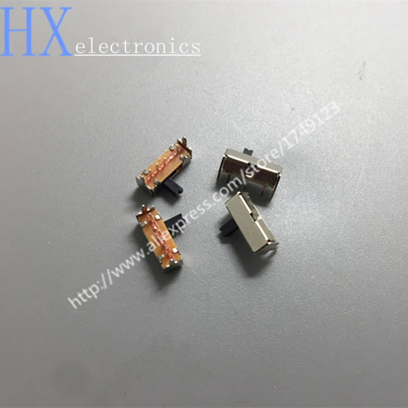 SK13D07 1P3T DIP 6PIN SPTT toggle switch handle length 4mm slide switches SK-13D07 ROHS 0.07yuan_
