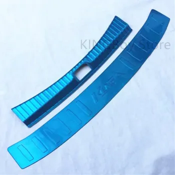 

High quality stainless steel Rear Bumper Protector Sill Trunk Tread Plate Trim 2017-2019 For Ford kuga