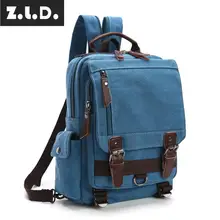 Z.L.D. Модный мужской повседневный брендовый рюкзак из парусины OL Мужская и женская сумка большой емкости высокое качество студенческий рюкзак женский