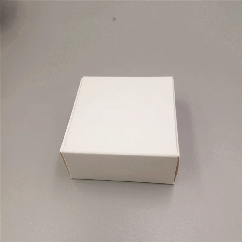 5pcs Transparent PVC Window Soap Boxes Kraft Paper Box Jewelry Gift Packaging Box Wedding Favors Candy Box - Цвет: c13