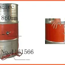 200X860 мм 800 Вт 220 В, универсальный силиконовый резиновый масляный согревающий пояс нагревательный элемент пленка нагреватель гибкий нагрев Электрический нагреватель