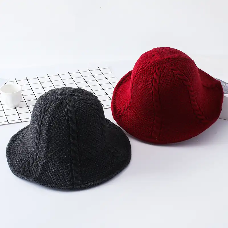 cashmere bucket hat
