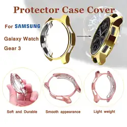 Покрытие Мягкий ТПУ чехол для часов чехол для samsung для Galaxy Watch 46 мм 2018/Для Galaxy gear S3 46 мм защитный чехол рамка