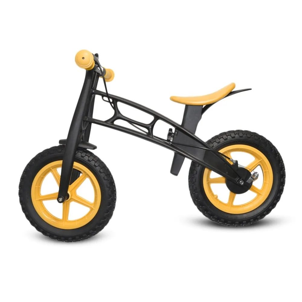 Flash Deal 2018 New Lightweight Children Balance Bike High Strength Kids Outdoor Cycling 2 Wheels Balance Bicycle Scooter No Foot Pedals 16