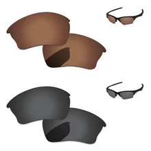Черный серый и медный коричневый 2 пары Поляризованные Сменные линзы для полукуртки XLJ Солнцезащитные очки Рамка UVA и UVB Защита